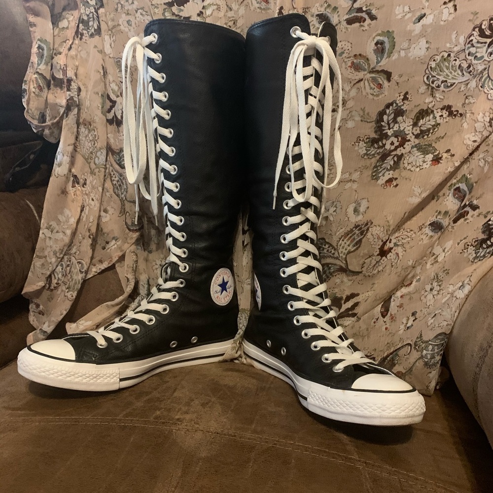 XX High Converse Sneakers sz. 9 - Picture 2 of 7